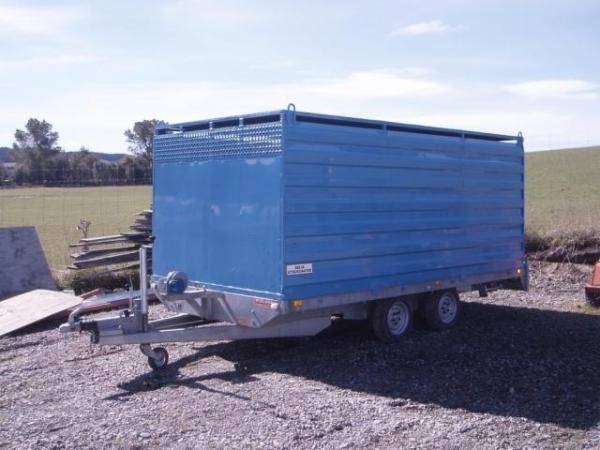 Alloy Tandem Axle trailer Crate
