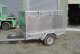 Alloy Small Single AxleTrailer crate