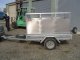 Alloy Small Single AxleTrailer crate